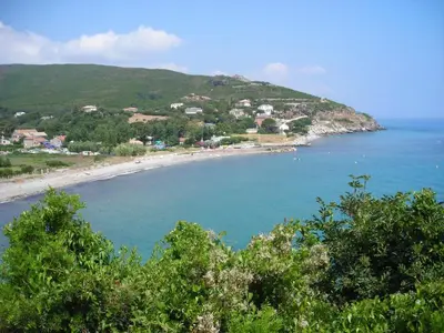 Paysage naturel près de la maison de vacances