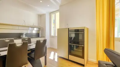 Cuisine ou kitchenette dans l'établissement Suite Pascal by Monarca Business and Holidays - Bastia