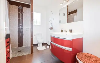 Salle de bains dans l'établissement Lovely Home In Vignale With Wifi