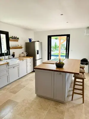 Cuisine ou kitchenette dans l'établissement Villa Casa Savelli
