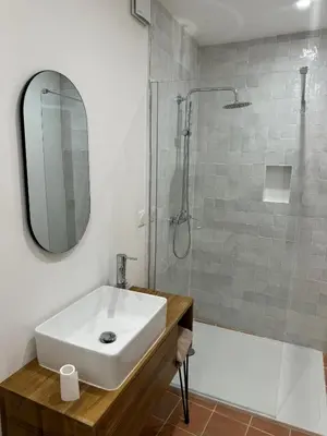 Salle de bains dans l'établissement Villa Casa Savelli