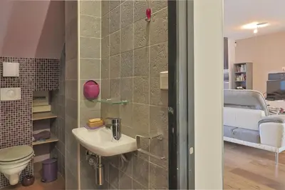Salle de bains dans l'établissement Villa San Pedrone