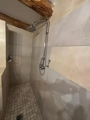 Salle de bains dans l'établissement La Casetta