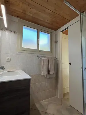 Salle de bains dans l'établissement Casetta Jema