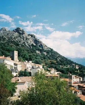Paysage naturel près de la villa