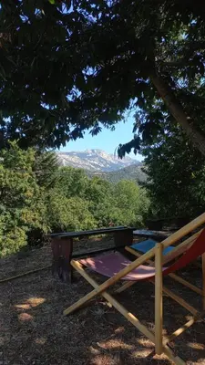 Paysage naturel près de le séjour chez l'habitant