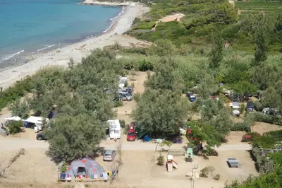 Plan de l'établissement Camping Mobile Home U sole marinu