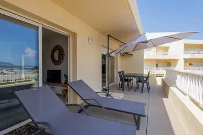 Balcon ou terrasse dans l'établissement Inka - appt vue mer et montagne