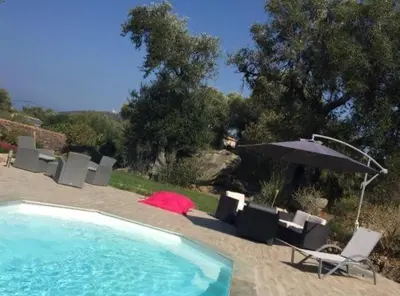 Plan de l'établissement Villa luxe bord de mer, jardin, piscine