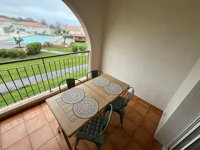 Balcon ou terrasse dans l'établissement Carpediem-corsica Bravone