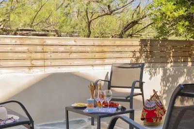 Balcon ou terrasse dans l'établissement Villa Marine de Meria