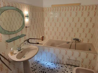 Salle de bains dans l'établissement Casone 2