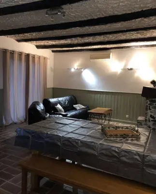Coin salon dans l'établissement Location Estivale en Haute Corse