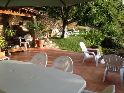 Jardin de l'établissement Villa St Michel