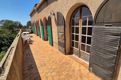 Bâtiment de la maison de vacances