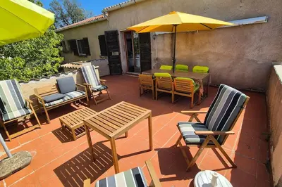 Balcon ou terrasse dans l'établissement T4 Furesta - Casa Mattea