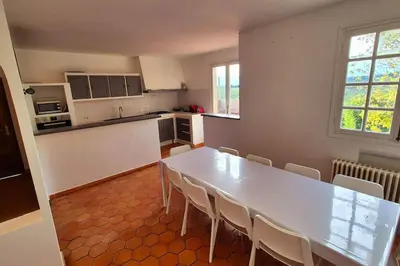 Cuisine ou kitchenette dans l'établissement T4 Furesta - Casa Mattea