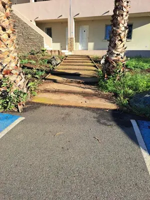 Plan de l'établissement Appartement avec piscine à 2 pas de la plage