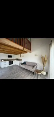 Cuisine ou kitchenette dans l'établissement Appartement Oriana