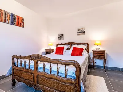 Un ou plusieurs lits dans un hébergement de l'établissement Holiday Home Casa Santa Reparata by Interhome