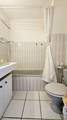 Salle de bains dans l'établissement Studio les pieds dans l'eau