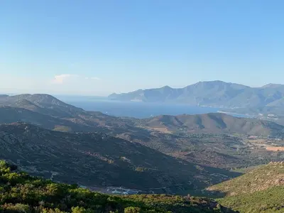 Paysage naturel près de la maison de vacances