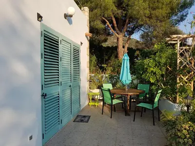 Jardin de l'établissement Casa Prescilia