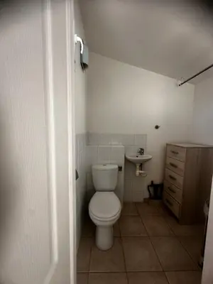 Salle de bains dans l'établissement Résidence KALLISTE