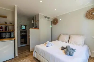 Un ou plusieurs lits dans un hébergement de l'établissement Villa Casanova
