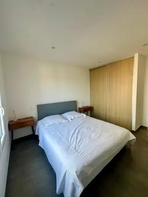 Un ou plusieurs lits dans un hébergement de l'établissement Appartement Felicíta