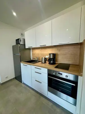 Cuisine ou kitchenette dans l'établissement Appartement Felicíta