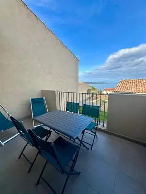 Balcon ou terrasse dans l'établissement Appartement Felicíta