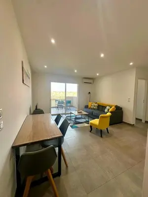 Coin salon dans l'établissement Appartement Felicíta