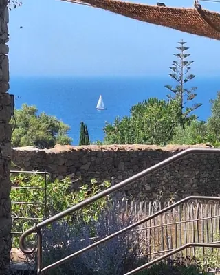 Paysage naturel près de la villa