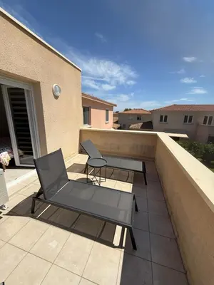 Balcon ou terrasse dans l'établissement Villa désirée à Santa Maria Poggio