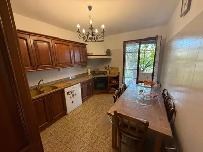 Cuisine ou kitchenette dans l'établissement Corse Maison de campagne mer et montagne