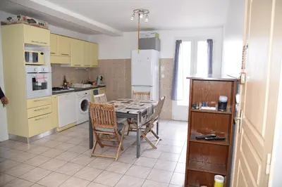 Cuisine ou kitchenette dans l'établissement Appartement Coté mer