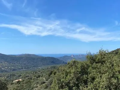 Paysage naturel près de la maison de vacances