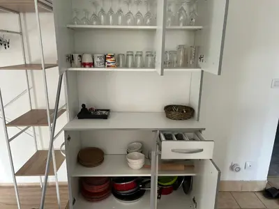 Plan de l'établissement 1 chambre dans appartement 2 chambres proche mer, centre-ville et commerces