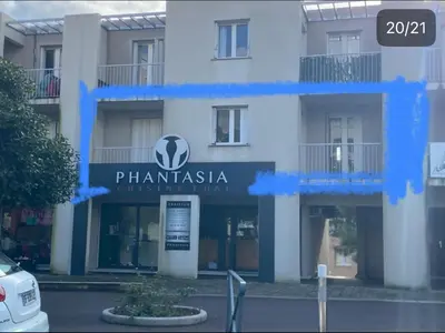 Plan de l'établissement 2ème chambre dans appartement 2 chambres proche mer, centre-ville et commerces