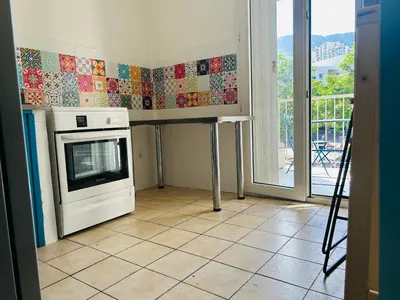 Plan de l'établissement 2ème chambre dans appartement 2 chambres proche mer, centre-ville et commerces