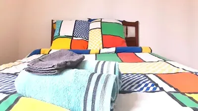 Plan de l'établissement 2ème chambre dans appartement 2 chambres proche mer, centre-ville et commerces