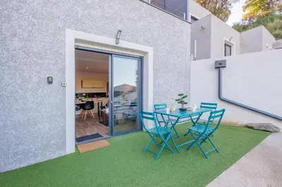 Terrasse ou espace extérieur de l'établissement La Casa Di Castagni - Climatisé avec terrasse