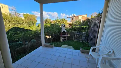 Balcon ou terrasse dans l'établissement LA PALGE Le Centuri