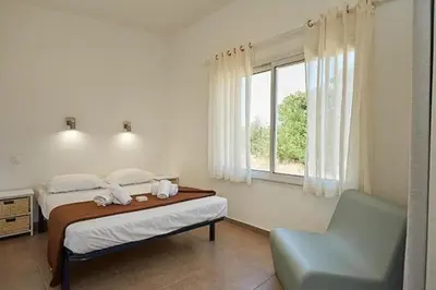 Un ou plusieurs lits dans un hébergement de l'établissement Camping Domaine d'Anghione
