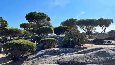 Jardin de l'établissement Marine de Sant'Ambroggio