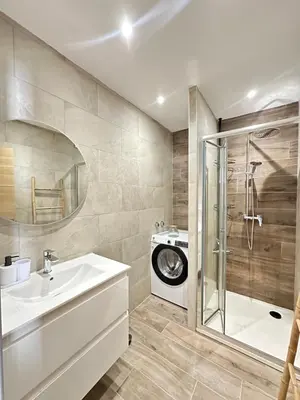 Salle de bains dans l'établissement A casa di Leia