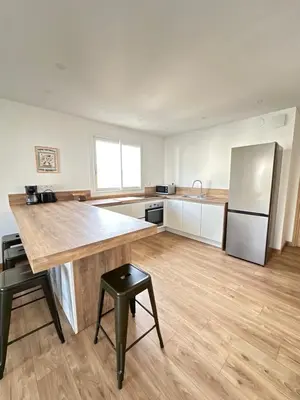 Cuisine ou kitchenette dans l'établissement A casa di Leia