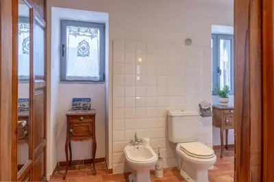 Salle de bains dans l'établissement Casa Pruno