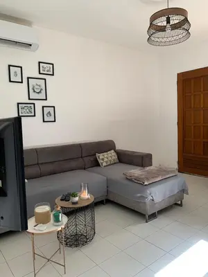 Coin salon dans l'établissement Appartement en centre ville
